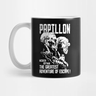 Papillon movie poster Mug